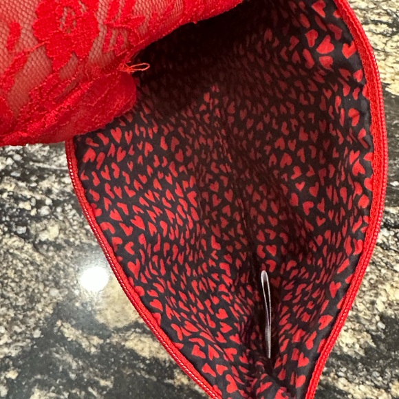 Brighton Red and Leopard Print Clutch - Picture 3 of 3